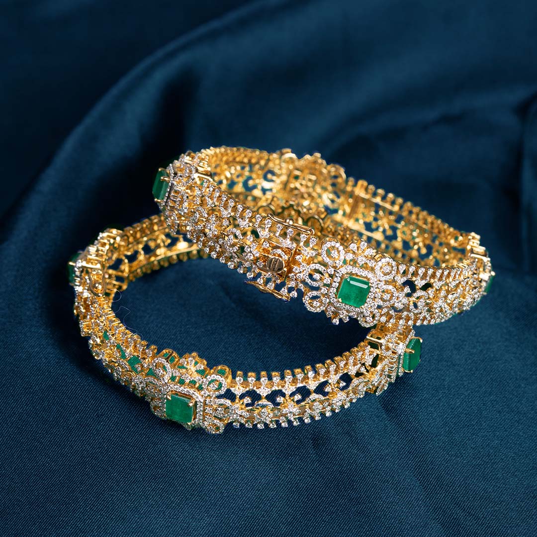 Diamond Bangles