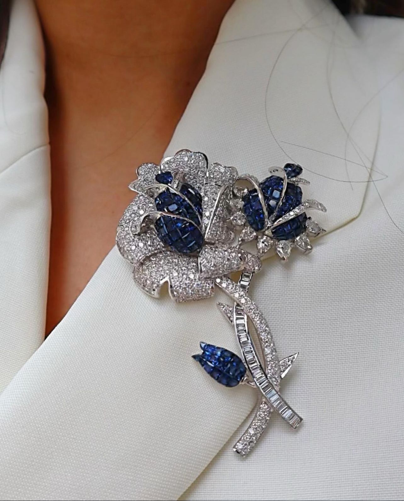 Diamond Brooches
